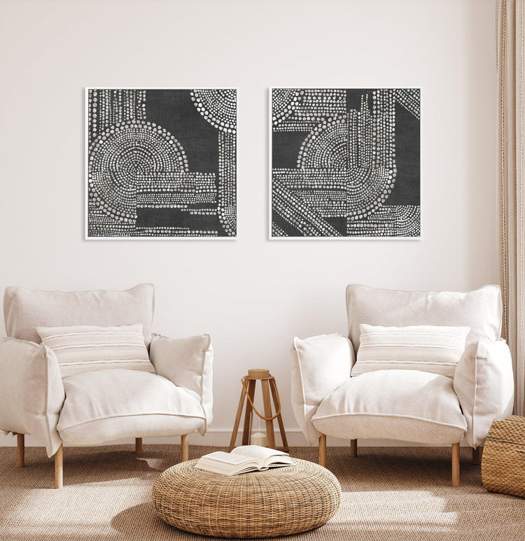 Elements I SQ Framed Canvas-CANVAS-You can shop wall art online with CANVAS Art Print Co for everything from abstract art to fun kids wall art. Our beautiful modern art prints and canvas art are available from large canvas prints to wall art paintings and our proudly Australian artwork collection offers only the highest quality framed large wall art and canvas art Australia - You can buy fashion photography prints or Hampton print posters and paintings on canvas from CANVAS Art Print Co and have them deli