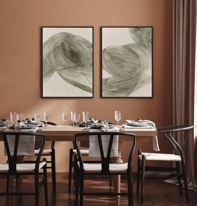 Entwined Lines I | Framed Canvas-CANVAS-You can shop wall art online with CANVAS Art Print Co for everything from abstract art to fun kids wall art. Our beautiful modern art prints and canvas art are available from large canvas prints to wall art paintings and our proudly Australian artwork collection offers only the highest quality framed large wall art and canvas art Australia - You can buy fashion photography prints or Hampton print posters and paintings on canvas from CANVAS Art Print Co and have them