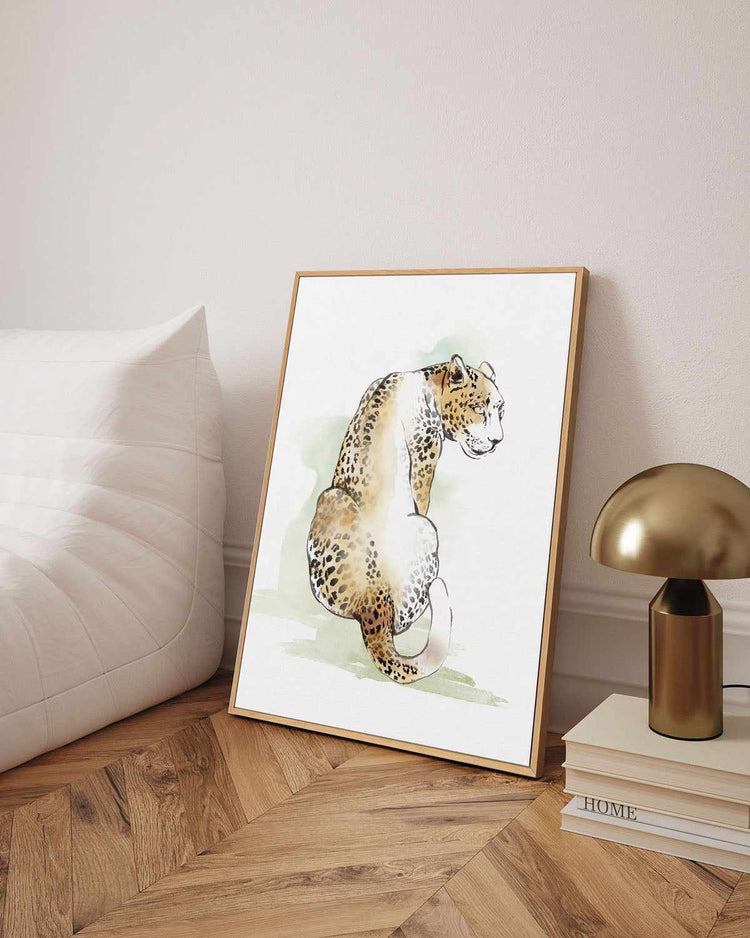 Hidden Threat I | Framed Canvas Art Print