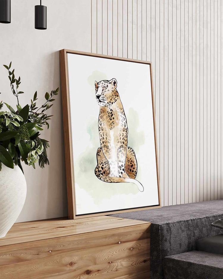 Hidden Threat II | Framed Canvas Art Print