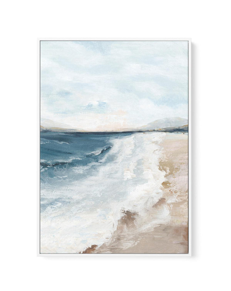 High Tide I | Framed Canvas-CANVAS-You can shop wall art online with CANVAS Art Print Co for everything from abstract art to fun kids wall art. Our beautiful modern art prints and canvas art are available from large canvas prints to wall art paintings and our proudly Australian artwork collection offers only the highest quality framed large wall art and canvas art Australia - You can buy fashion photography prints or Hampton print posters and paintings on canvas from CANVAS Art Print Co and have them deli