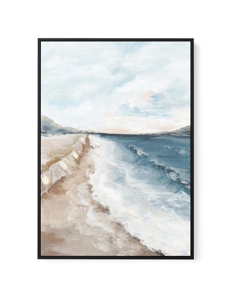 High Tide II | Framed Canvas-CANVAS-You can shop wall art online with CANVAS Art Print Co for everything from abstract art to fun kids wall art. Our beautiful modern art prints and canvas art are available from large canvas prints to wall art paintings and our proudly Australian artwork collection offers only the highest quality framed large wall art and canvas art Australia - You can buy fashion photography prints or Hampton print posters and paintings on canvas from CANVAS Art Print Co and have them del