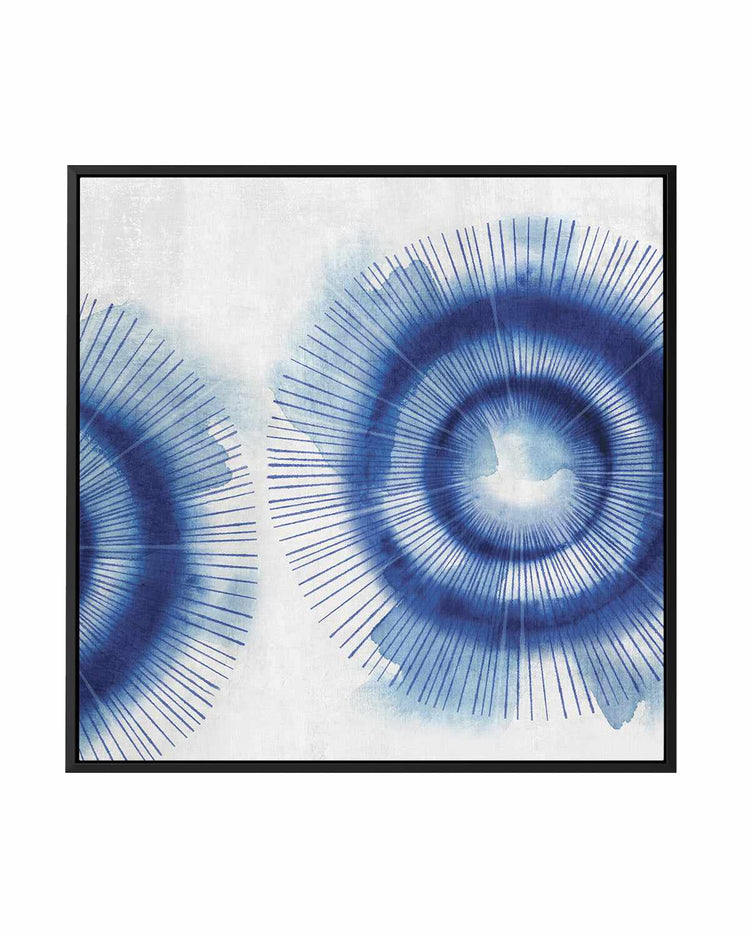 In the Blues II | Framed Canvas Art Print