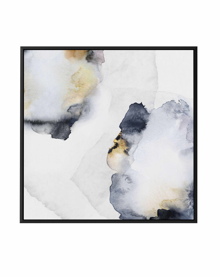 In the Haze III | Framed Canvas Art Print