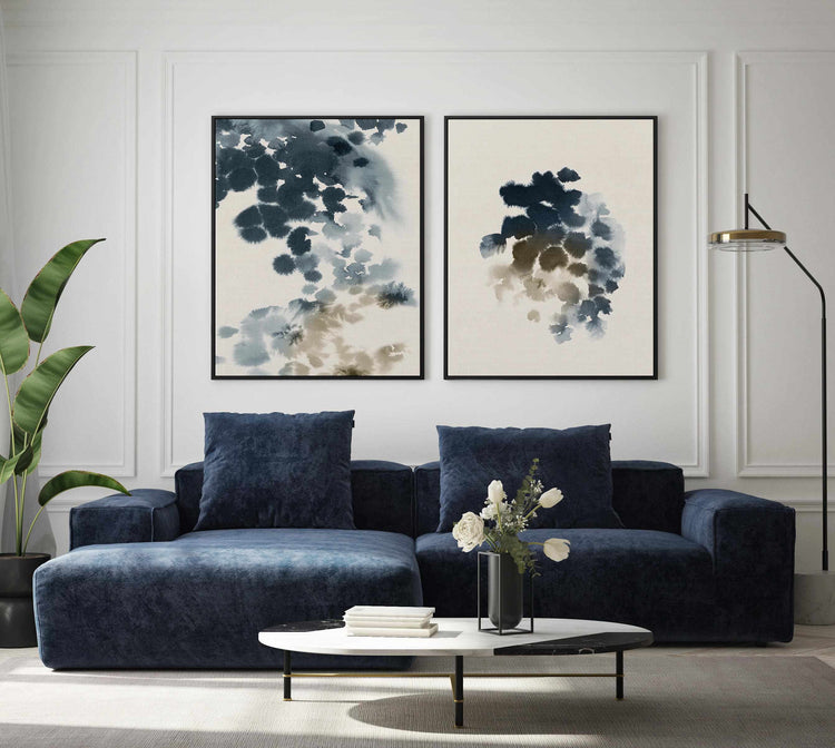 Ink Blot I | Framed Canvas-CANVAS-You can shop wall art online with CANVAS Art Print Co for everything from abstract art to fun kids wall art. Our beautiful modern art prints and canvas art are available from large canvas prints to wall art paintings and our proudly Australian artwork collection offers only the highest quality framed large wall art and canvas art Australia - You can buy fashion photography prints or Hampton print posters and paintings on canvas from CANVAS Art Print Co and have them deliv