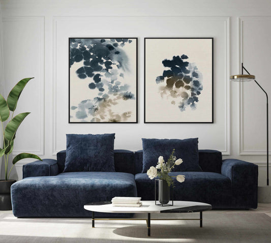 Ink Blot II | Framed Canvas-CANVAS-You can shop wall art online with CANVAS Art Print Co for everything from abstract art to fun kids wall art. Our beautiful modern art prints and canvas art are available from large canvas prints to wall art paintings and our proudly Australian artwork collection offers only the highest quality framed large wall art and canvas art Australia - You can buy fashion photography prints or Hampton print posters and paintings on canvas from CANVAS Art Print Co and have them deli