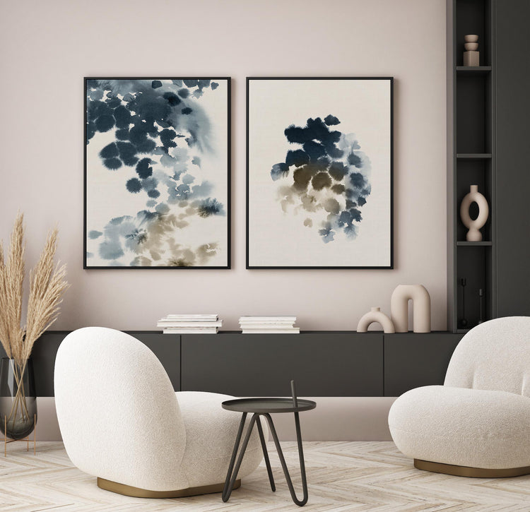 Ink Blot II | Framed Canvas-CANVAS-You can shop wall art online with CANVAS Art Print Co for everything from abstract art to fun kids wall art. Our beautiful modern art prints and canvas art are available from large canvas prints to wall art paintings and our proudly Australian artwork collection offers only the highest quality framed large wall art and canvas art Australia - You can buy fashion photography prints or Hampton print posters and paintings on canvas from CANVAS Art Print Co and have them deli