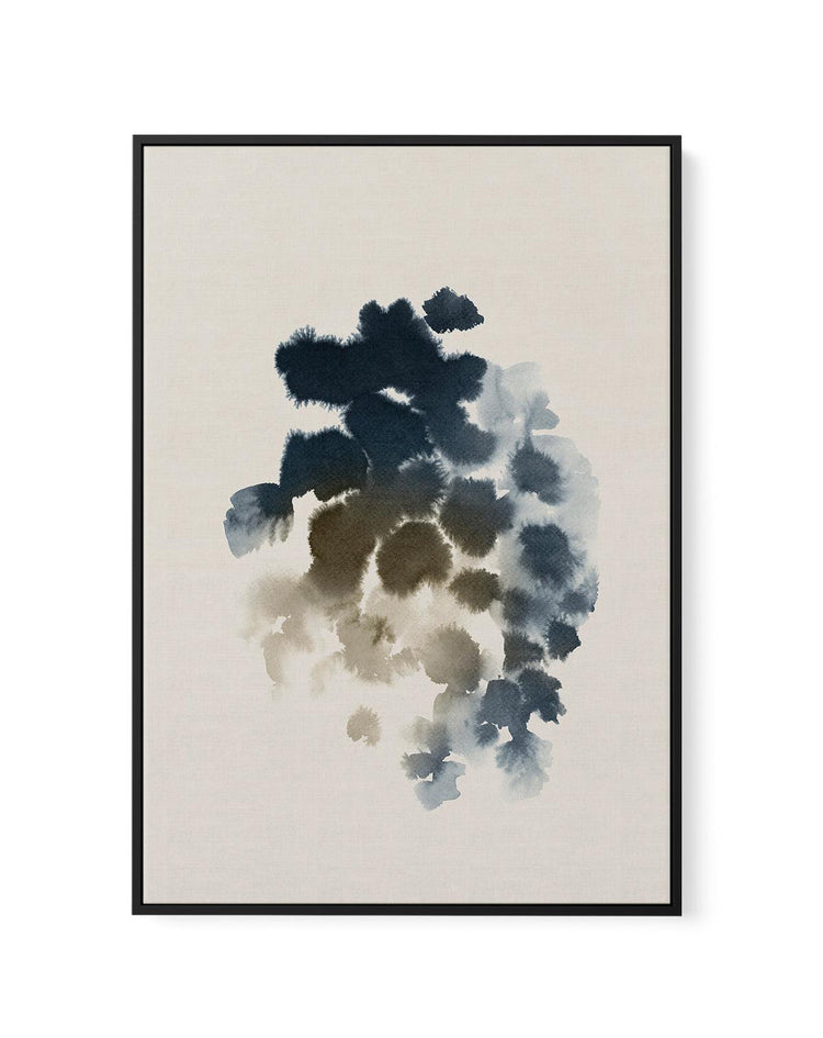 Ink Blot II | Framed Canvas-CANVAS-You can shop wall art online with CANVAS Art Print Co for everything from abstract art to fun kids wall art. Our beautiful modern art prints and canvas art are available from large canvas prints to wall art paintings and our proudly Australian artwork collection offers only the highest quality framed large wall art and canvas art Australia - You can buy fashion photography prints or Hampton print posters and paintings on canvas from CANVAS Art Print Co and have them deli