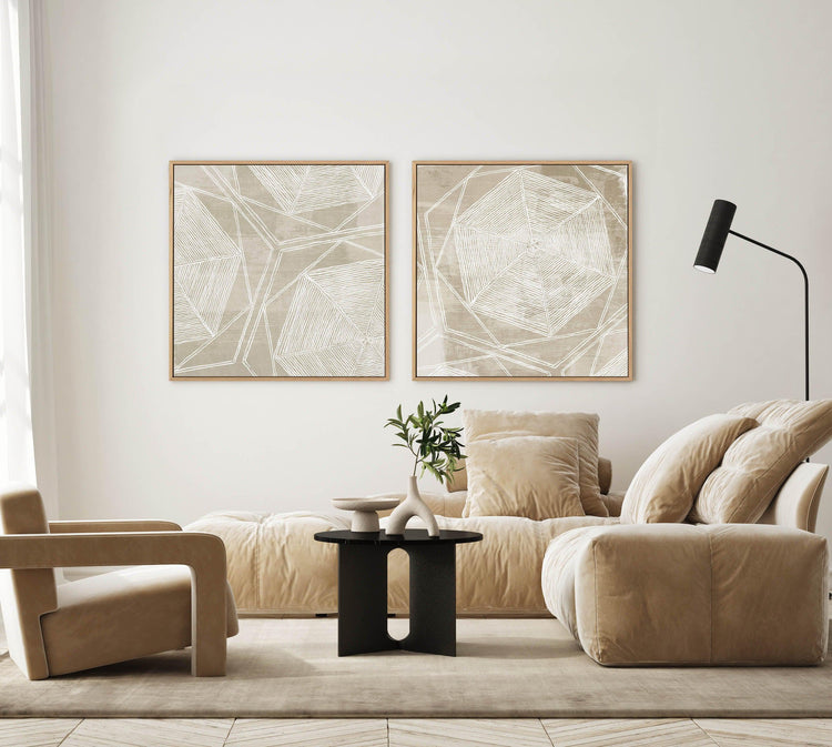 Linear Abstract I SQ Framed Canvas-CANVAS-You can shop wall art online with CANVAS Art Print Co for everything from abstract art to fun kids wall art. Our beautiful modern art prints and canvas art are available from large canvas prints to wall art paintings and our proudly Australian artwork collection offers only the highest quality framed large wall art and canvas art Australia - You can buy fashion photography prints or Hampton print posters and paintings on canvas from CANVAS Art Print Co and have th