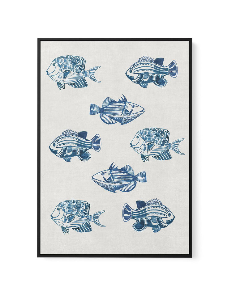 Marine Study 'Fish' | Framed Canvas-CANVAS-You can shop wall art online with CANVAS Art Print Co for everything from abstract art to fun kids wall art. Our beautiful modern art prints and canvas art are available from large canvas prints to wall art paintings and our proudly Australian artwork collection offers only the highest quality framed large wall art and canvas art Australia - You can buy fashion photography prints or Hampton print posters and paintings on canvas from CANVAS Art Print Co and have t