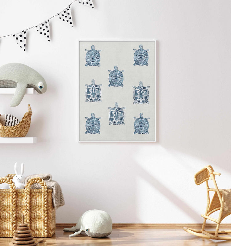 Marine Study 'Turtle' | Framed Canvas-CANVAS-You can shop wall art online with CANVAS Art Print Co for everything from abstract art to fun kids wall art. Our beautiful modern art prints and canvas art are available from large canvas prints to wall art paintings and our proudly Australian artwork collection offers only the highest quality framed large wall art and canvas art Australia - You can buy fashion photography prints or Hampton print posters and paintings on canvas from CANVAS Art Print Co and have