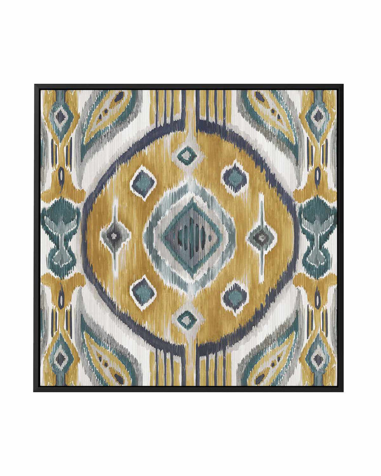 Mediterranean Tile I | Framed Canvas Art Print