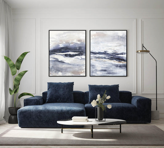 Midnight Lake No 1 | Framed Canvas-CANVAS-You can shop wall art online with CANVAS Art Print Co for everything from abstract art to fun kids wall art. Our beautiful modern art prints and canvas art are available from large canvas prints to wall art paintings and our proudly Australian artwork collection offers only the highest quality framed large wall art and canvas art Australia - You can buy fashion photography prints or Hampton print posters and paintings on canvas from CANVAS Art Print Co and have th