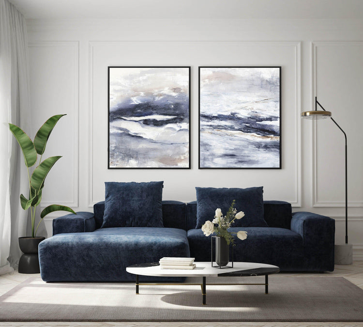 Midnight Lake No 2 | Framed Canvas-CANVAS-You can shop wall art online with CANVAS Art Print Co for everything from abstract art to fun kids wall art. Our beautiful modern art prints and canvas art are available from large canvas prints to wall art paintings and our proudly Australian artwork collection offers only the highest quality framed large wall art and canvas art Australia - You can buy fashion photography prints or Hampton print posters and paintings on canvas from CANVAS Art Print Co and have th