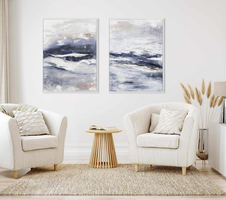 Midnight Lake No 2 | Framed Canvas-CANVAS-You can shop wall art online with CANVAS Art Print Co for everything from abstract art to fun kids wall art. Our beautiful modern art prints and canvas art are available from large canvas prints to wall art paintings and our proudly Australian artwork collection offers only the highest quality framed large wall art and canvas art Australia - You can buy fashion photography prints or Hampton print posters and paintings on canvas from CANVAS Art Print Co and have th