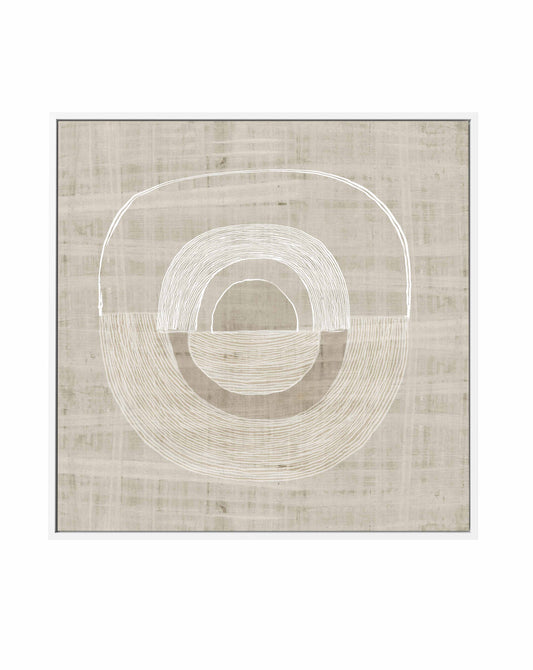 Neutral Lines I SQ Framed Canvas-CANVAS-You can shop wall art online with CANVAS Art Print Co for everything from abstract art to fun kids wall art. Our beautiful modern art prints and canvas art are available from large canvas prints to wall art paintings and our proudly Australian artwork collection offers only the highest quality framed large wall art and canvas art Australia - You can buy fashion photography prints or Hampton print posters and paintings on canvas from CANVAS Art Print Co and have them