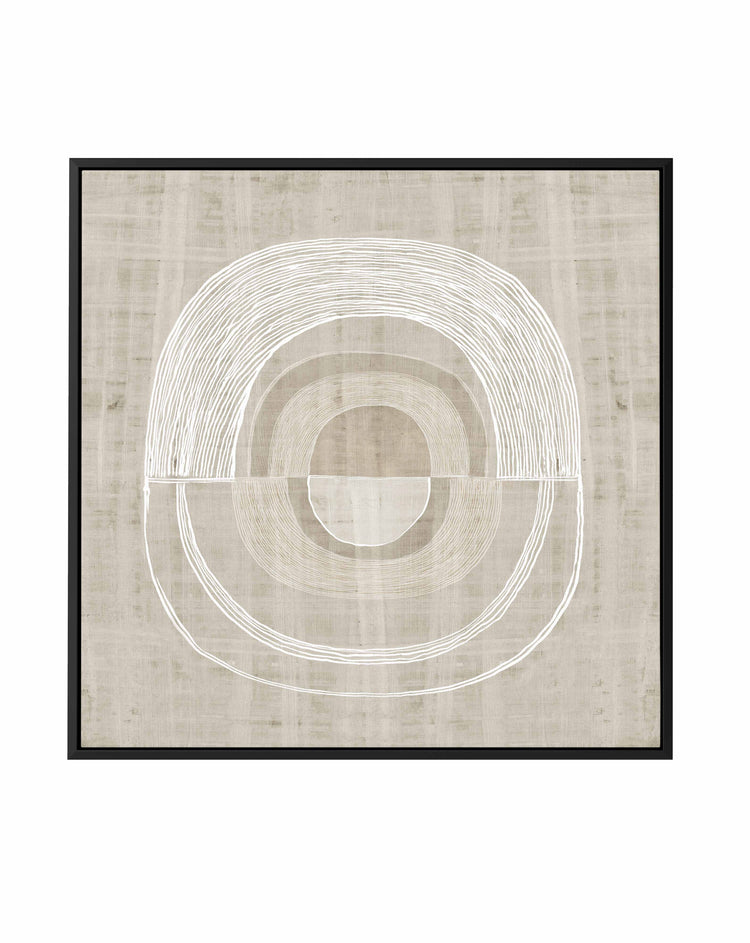 Neutral Lines II SQ Framed Canvas-CANVAS-You can shop wall art online with CANVAS Art Print Co for everything from abstract art to fun kids wall art. Our beautiful modern art prints and canvas art are available from large canvas prints to wall art paintings and our proudly Australian artwork collection offers only the highest quality framed large wall art and canvas art Australia - You can buy fashion photography prints or Hampton print posters and paintings on canvas from CANVAS Art Print Co and have the