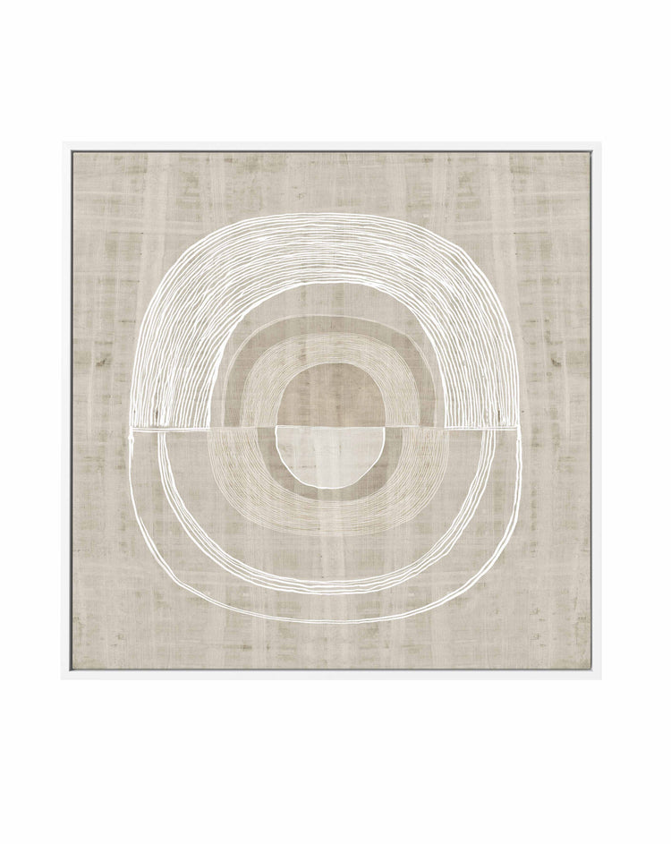 Neutral Lines II SQ Framed Canvas-CANVAS-You can shop wall art online with CANVAS Art Print Co for everything from abstract art to fun kids wall art. Our beautiful modern art prints and canvas art are available from large canvas prints to wall art paintings and our proudly Australian artwork collection offers only the highest quality framed large wall art and canvas art Australia - You can buy fashion photography prints or Hampton print posters and paintings on canvas from CANVAS Art Print Co and have the