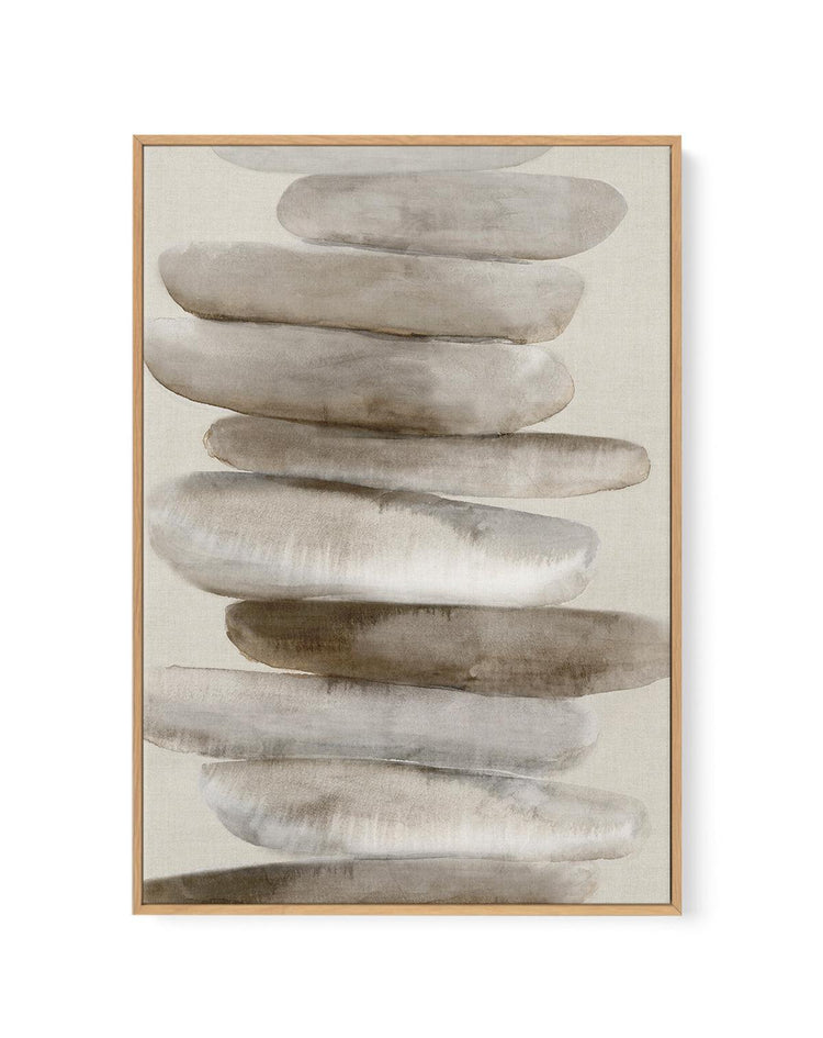 Pebble II | Framed Canvas-CANVAS-You can shop wall art online with CANVAS Art Print Co for everything from abstract art to fun kids wall art. Our beautiful modern art prints and canvas art are available from large canvas prints to wall art paintings and our proudly Australian artwork collection offers only the highest quality framed large wall art and canvas art Australia - You can buy fashion photography prints or Hampton print posters and paintings on canvas from CANVAS Art Print Co and have them delive
