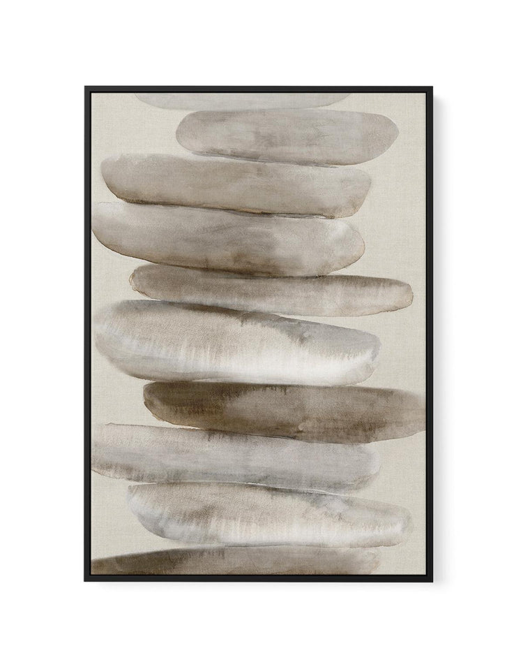 Pebble II | Framed Canvas-CANVAS-You can shop wall art online with CANVAS Art Print Co for everything from abstract art to fun kids wall art. Our beautiful modern art prints and canvas art are available from large canvas prints to wall art paintings and our proudly Australian artwork collection offers only the highest quality framed large wall art and canvas art Australia - You can buy fashion photography prints or Hampton print posters and paintings on canvas from CANVAS Art Print Co and have them delive