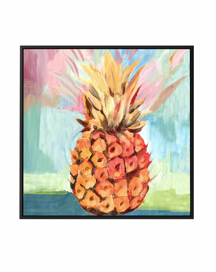 Pineapple Study No 1 SQ Framed Canvas-CANVAS-You can shop wall art online with CANVAS Art Print Co for everything from abstract art to fun kids wall art. Our beautiful modern art prints and canvas art are available from large canvas prints to wall art paintings and our proudly Australian artwork collection offers only the highest quality framed large wall art and canvas art Australia - You can buy fashion photography prints or Hampton print posters and paintings on canvas from CANVAS Art Print Co and have