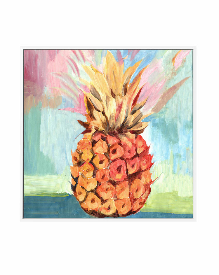 Pineapple Study No 1 SQ Framed Canvas-CANVAS-You can shop wall art online with CANVAS Art Print Co for everything from abstract art to fun kids wall art. Our beautiful modern art prints and canvas art are available from large canvas prints to wall art paintings and our proudly Australian artwork collection offers only the highest quality framed large wall art and canvas art Australia - You can buy fashion photography prints or Hampton print posters and paintings on canvas from CANVAS Art Print Co and have