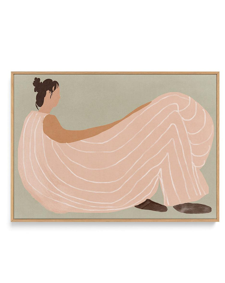 Quiet Stripes | Framed Canvas-CANVAS-You can shop wall art online with CANVAS Art Print Co for everything from abstract art to fun kids wall art. Our beautiful modern art prints and canvas art are available from large canvas prints to wall art paintings and our proudly Australian artwork collection offers only the highest quality framed large wall art and canvas art Australia - You can buy fashion photography prints or Hampton print posters and paintings on canvas from CANVAS Art Print Co and have them de