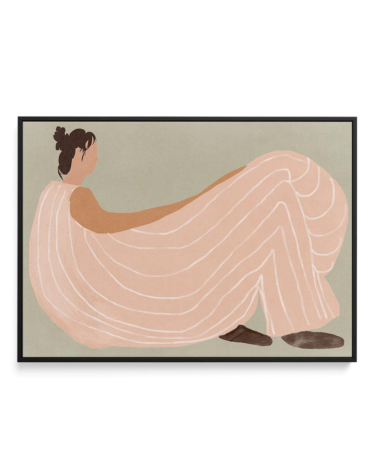 Quiet Stripes | Framed Canvas-CANVAS-You can shop wall art online with CANVAS Art Print Co for everything from abstract art to fun kids wall art. Our beautiful modern art prints and canvas art are available from large canvas prints to wall art paintings and our proudly Australian artwork collection offers only the highest quality framed large wall art and canvas art Australia - You can buy fashion photography prints or Hampton print posters and paintings on canvas from CANVAS Art Print Co and have them de