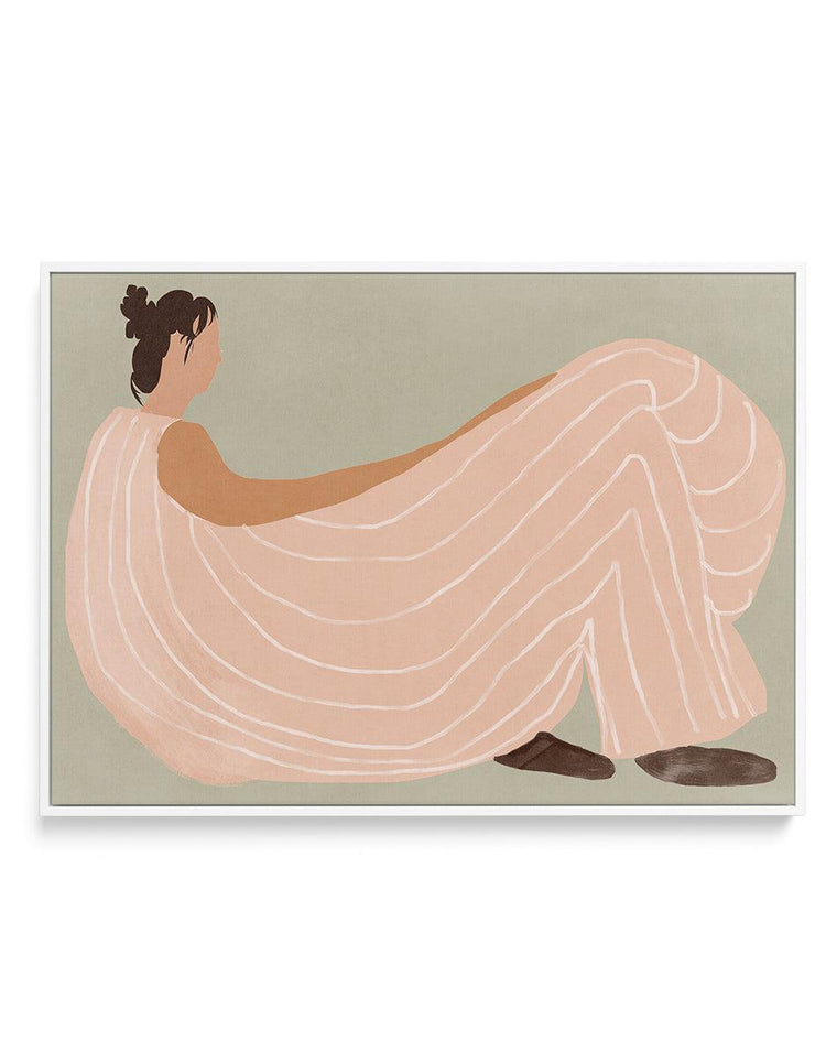 Quiet Stripes | Framed Canvas-CANVAS-You can shop wall art online with CANVAS Art Print Co for everything from abstract art to fun kids wall art. Our beautiful modern art prints and canvas art are available from large canvas prints to wall art paintings and our proudly Australian artwork collection offers only the highest quality framed large wall art and canvas art Australia - You can buy fashion photography prints or Hampton print posters and paintings on canvas from CANVAS Art Print Co and have them de