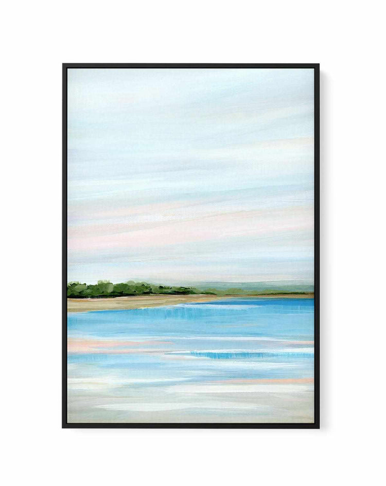 Sand Dunes Abstract | Framed Canvas Art Print