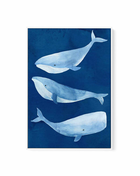 Silent Depth I | Framed Canvas Art Print