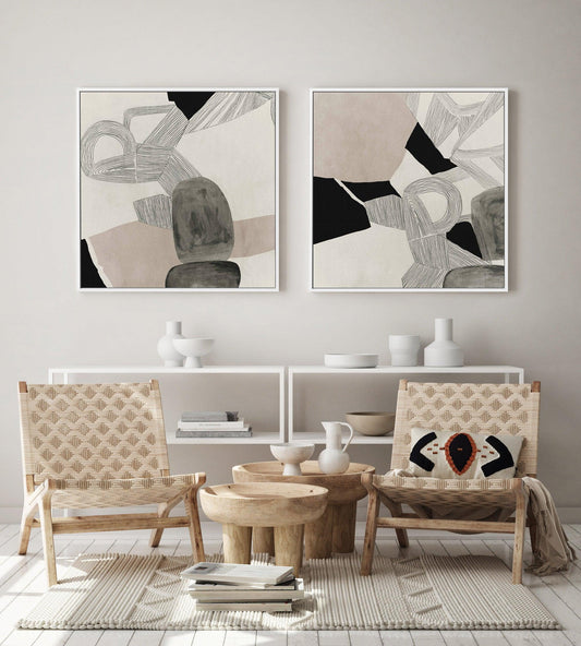 Stacks On No 2 Framed Canvas-CANVAS-You can shop wall art online with CANVAS Art Print Co for everything from abstract art to fun kids wall art. Our beautiful modern art prints and canvas art are available from large canvas prints to wall art paintings and our proudly Australian artwork collection offers only the highest quality framed large wall art and canvas art Australia - You can buy fashion photography prints or Hampton print posters and paintings on canvas from CANVAS Art Print Co and have them del