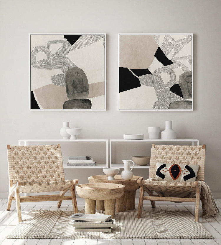 Stacks On No 2 Framed Canvas-CANVAS-You can shop wall art online with CANVAS Art Print Co for everything from abstract art to fun kids wall art. Our beautiful modern art prints and canvas art are available from large canvas prints to wall art paintings and our proudly Australian artwork collection offers only the highest quality framed large wall art and canvas art Australia - You can buy fashion photography prints or Hampton print posters and paintings on canvas from CANVAS Art Print Co and have them del