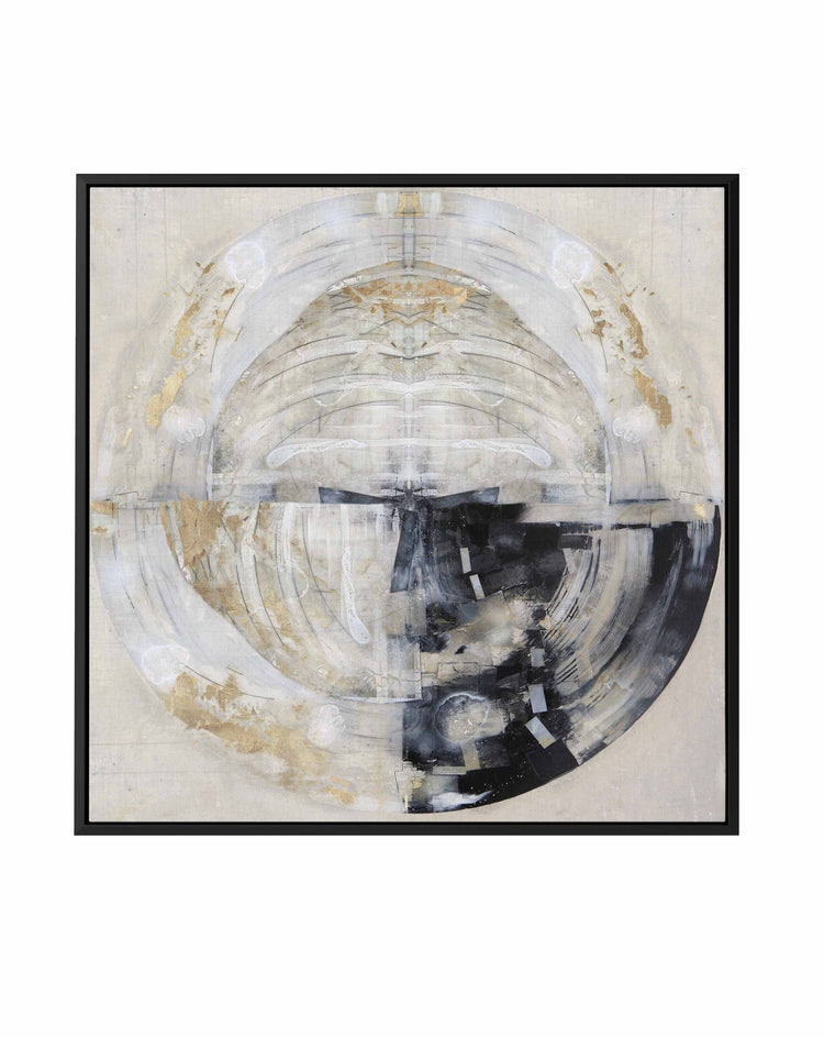 Symmetry I SQ Framed Canvas-CANVAS-You can shop wall art online with CANVAS Art Print Co for everything from abstract art to fun kids wall art. Our beautiful modern art prints and canvas art are available from large canvas prints to wall art paintings and our proudly Australian artwork collection offers only the highest quality framed large wall art and canvas art Australia - You can buy fashion photography prints or Hampton print posters and paintings on canvas from CANVAS Art Print Co and have them deli