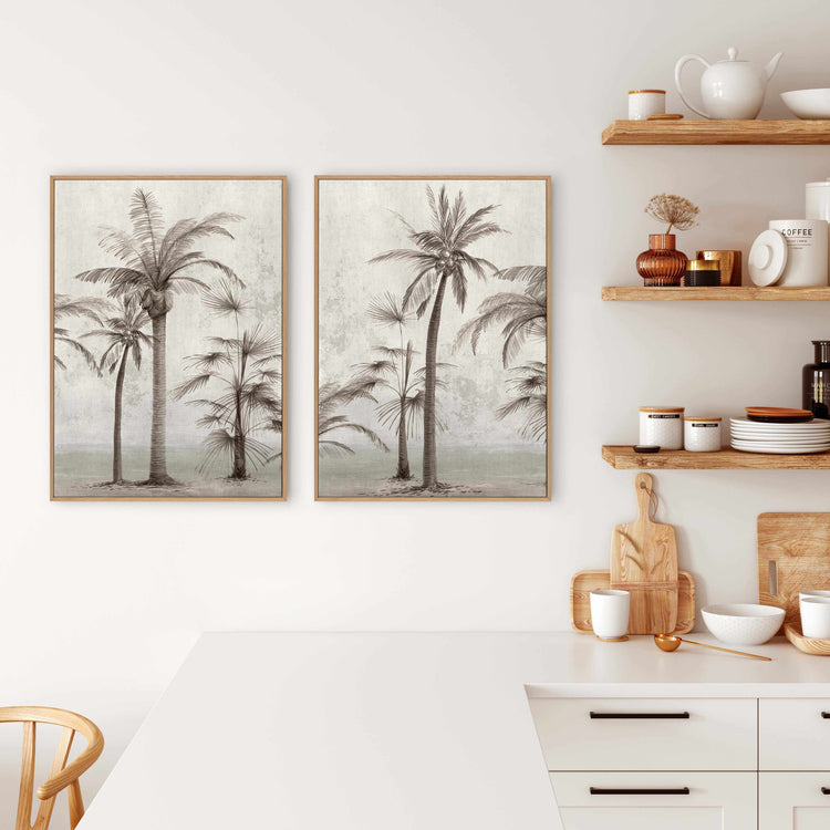 Tropic Palm II | Framed Canvas-CANVAS-You can shop wall art online with CANVAS Art Print Co for everything from abstract art to fun kids wall art. Our beautiful modern art prints and canvas art are available from large canvas prints to wall art paintings and our proudly Australian artwork collection offers only the highest quality framed large wall art and canvas art Australia - You can buy fashion photography prints or Hampton print posters and paintings on canvas from CANVAS Art Print Co and have them d