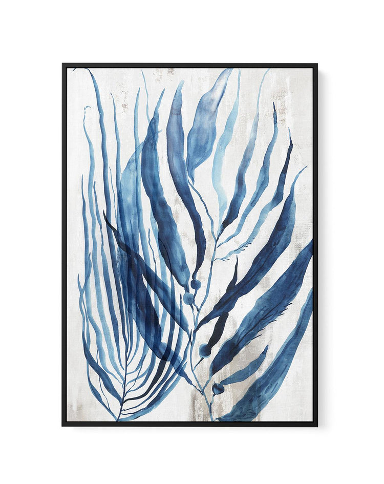 Watercolour Sea Kelp II | Framed Canvas-CANVAS-You can shop wall art online with CANVAS Art Print Co for everything from abstract art to fun kids wall art. Our beautiful modern art prints and canvas art are available from large canvas prints to wall art paintings and our proudly Australian artwork collection offers only the highest quality framed large wall art and canvas art Australia - You can buy fashion photography prints or Hampton print posters and paintings on canvas from CANVAS Art Print Co and ha