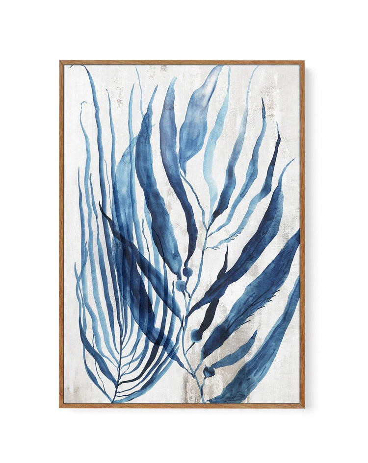Watercolour Sea Kelp II | Framed Canvas-CANVAS-You can shop wall art online with CANVAS Art Print Co for everything from abstract art to fun kids wall art. Our beautiful modern art prints and canvas art are available from large canvas prints to wall art paintings and our proudly Australian artwork collection offers only the highest quality framed large wall art and canvas art Australia - You can buy fashion photography prints or Hampton print posters and paintings on canvas from CANVAS Art Print Co and ha