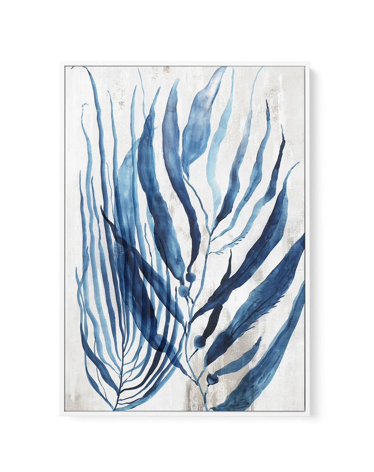 Watercolour Sea Kelp II | Framed Canvas-CANVAS-You can shop wall art online with CANVAS Art Print Co for everything from abstract art to fun kids wall art. Our beautiful modern art prints and canvas art are available from large canvas prints to wall art paintings and our proudly Australian artwork collection offers only the highest quality framed large wall art and canvas art Australia - You can buy fashion photography prints or Hampton print posters and paintings on canvas from CANVAS Art Print Co and ha