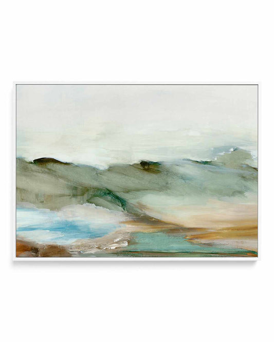 Abstract Landscape | Framed Canvas Art Print