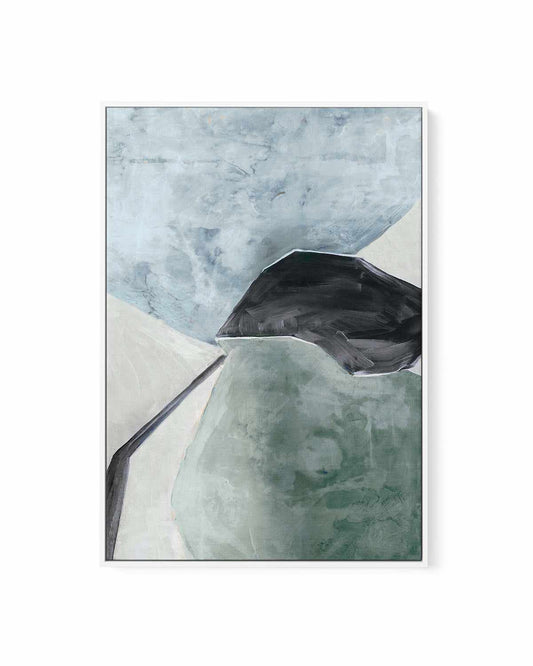 Bauhaus Flower | Framed Canvas Art Print