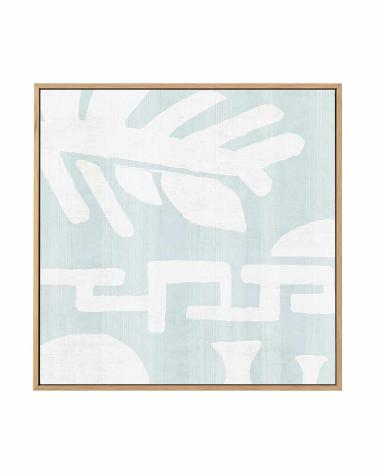 Cool Summer II | Framed Canvas Art Print