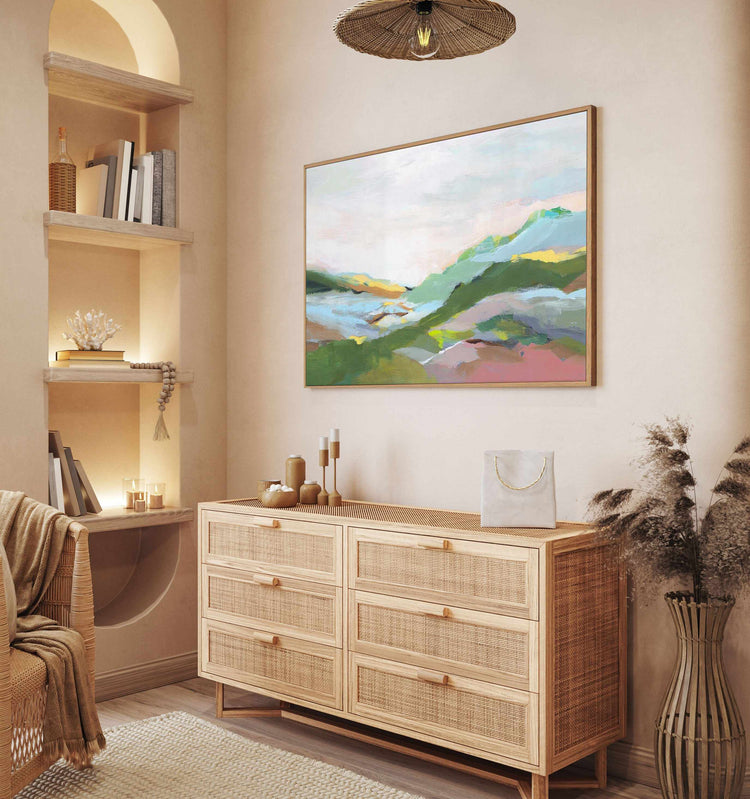 Highland I | Framed Canvas Art Print