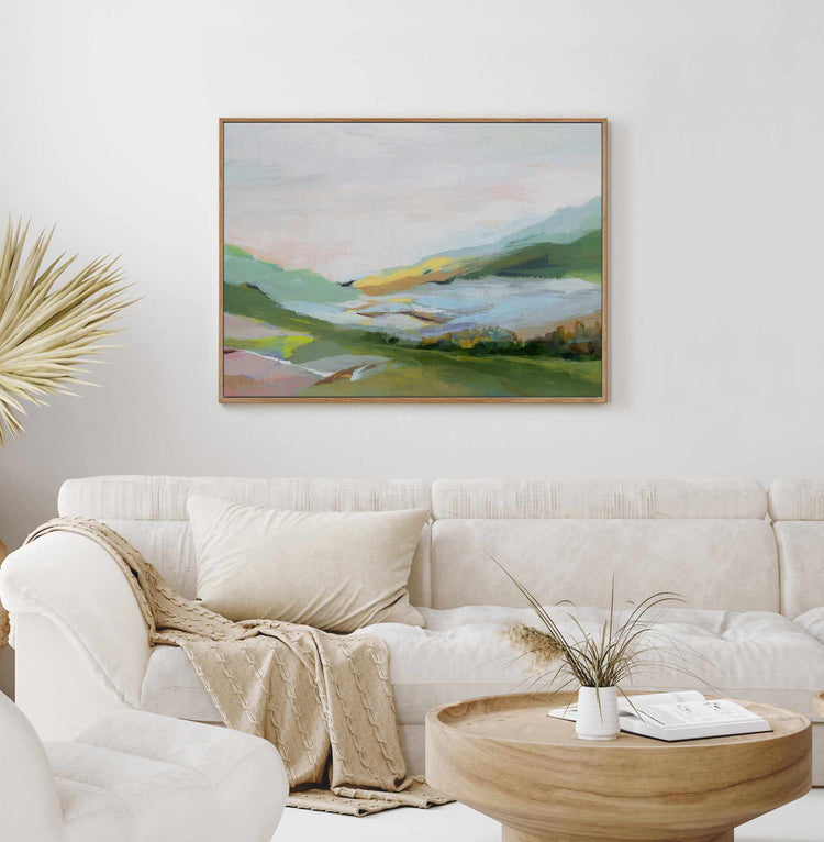 Highland II | Framed Canvas Art Print