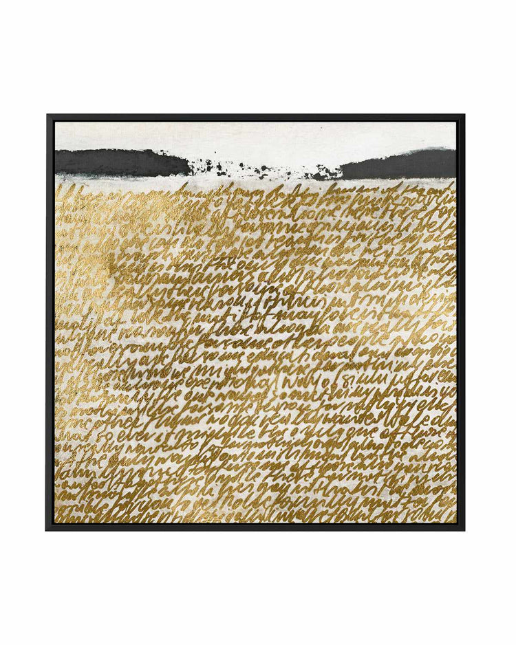 Sequence I | Framed Canvas Art Print