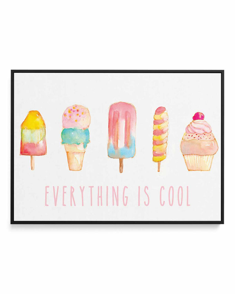 Summer Delight | Framed Canvas Art Print