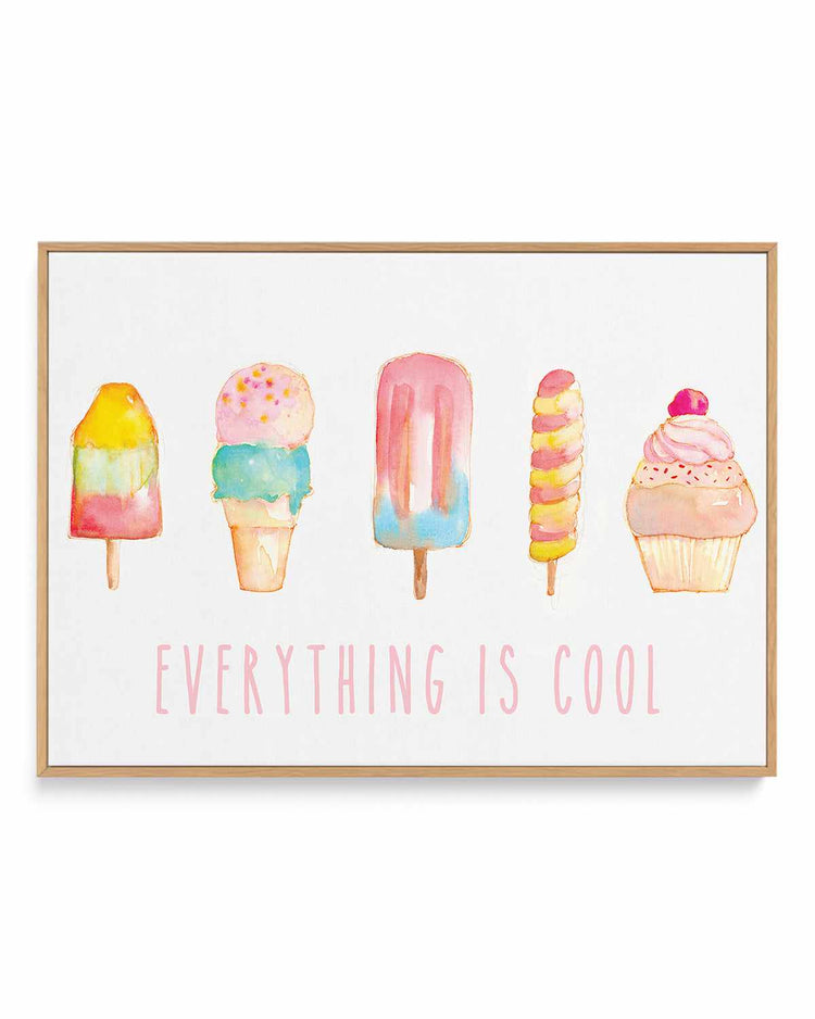 Summer Delight | Framed Canvas Art Print