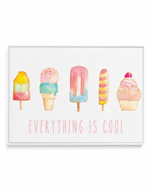 Summer Delight | Framed Canvas Art Print