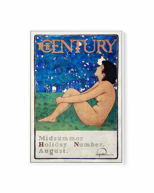 The Century Vintage Poster | Framed Canvas Art Print