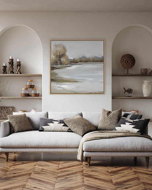 Tree Breeze | Framed Canvas Print