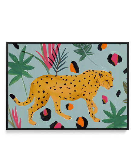 Cheetah II | Framed Canvas-CANVAS-You can shop wall art online with CANVAS Art Print Co for everything from abstract art to fun kids wall art. Our beautiful modern art prints and canvas art are available from large canvas prints to wall art paintings and our proudly Australian artwork collection offers only the highest quality framed large wall art and canvas art Australia - You can buy fashion photography prints or Hampton print posters and paintings on canvas from CANVAS Art Print Co and have them deliv